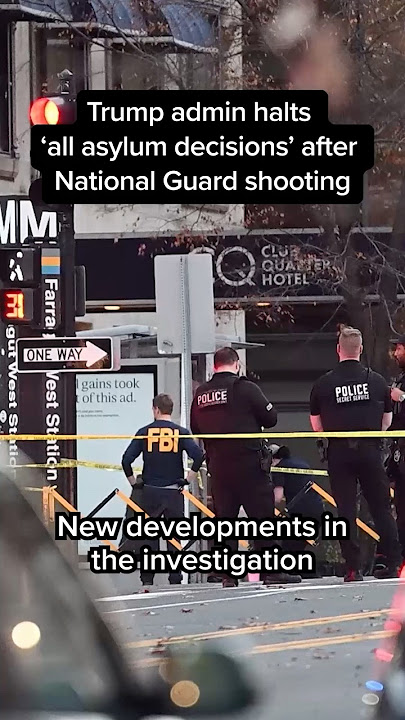 Trump admin halts 'all asylum decisions' after National Guard shooting