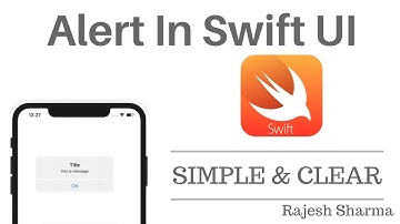 Alert in SwiftUI | SwiftUI for beginners