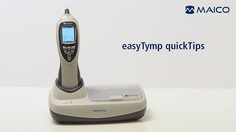 easyTymp tympanometry quickTips MAICO Diagnostics US