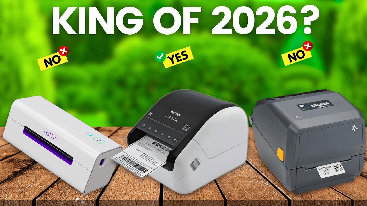 6 Best Label Printer 2026 - YouTube