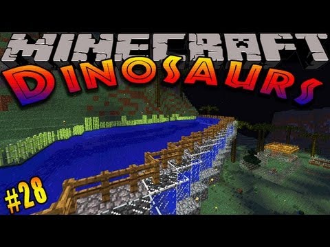 Minecraft Dinosaurs - ( Dinosaur mod ) - Episode 28 