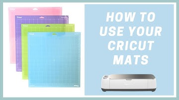 How to Use the Different Cricut Cutting Mats