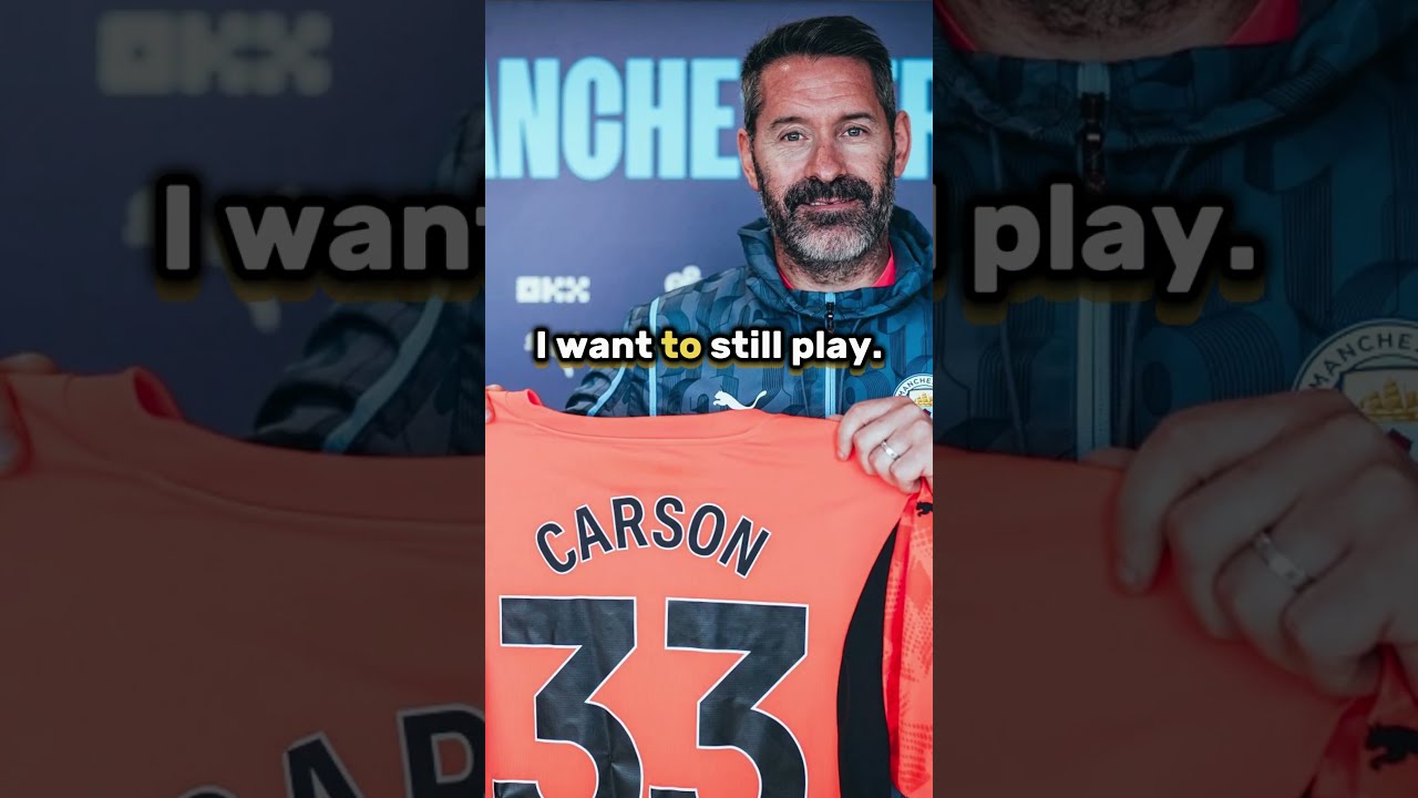 How Scott Carson ACCIDENTALLY Signed for Man City 😅