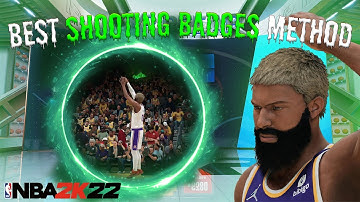 How to Get SHOOTING BADGES FAST on NBA2K22 | *NEW* Fastest SHOOTING BADGE METHOD Next Gen !!!