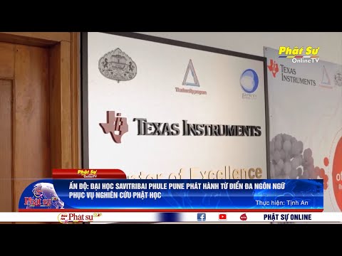 Video ẤN ĐỘ: ĐẠI HỌC SAVITRIBAI PHULE PUNE PHÁT HÀNH TỪ ĐIỂN... - YouTube