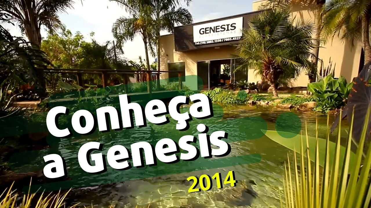 Conheça a Genesis Ecossistemas 2014 - Lagos Ornamentais