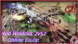 HDR | Nod Holdout 2vs2 Online Co-op | Kane's Wrath Tiberium Insanity 3.3 | Base Map - 2023 by MaD_Animal Show 552 views 10 months ago 37 minutes