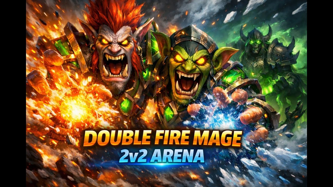 DOMINATING WoW 2v2 Arenas & Surviving The Outlast Trials – Ranked PvP + Horror Chaos!