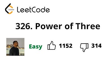326. Power of Three | Leetcode Daily Challenge | 24-08-2022