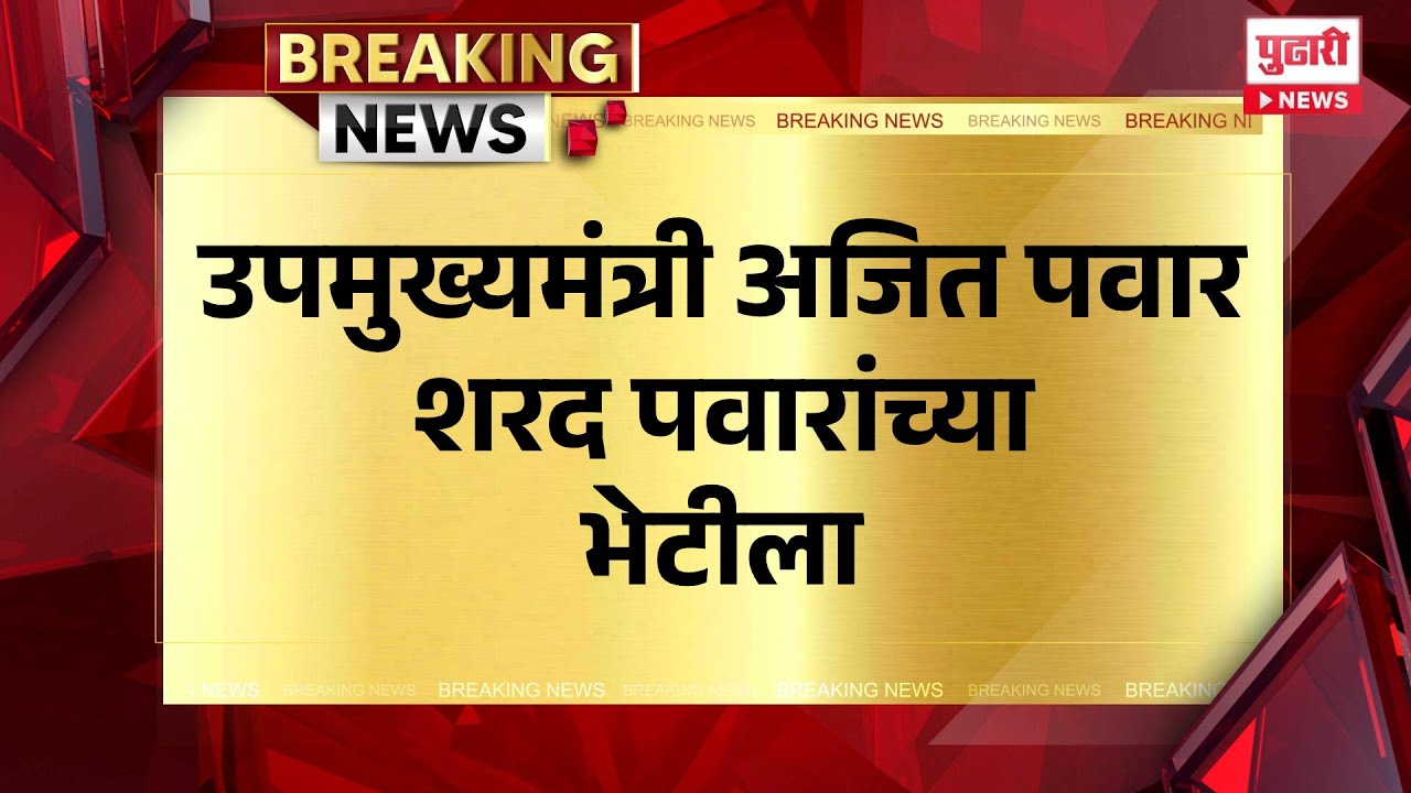 Pudhari News | उपमुख्यमंत्री अजित पवार शरद पवारांच्या भेटीला