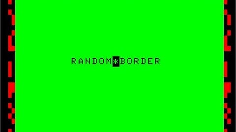 6809 assembly using new Vcc feature