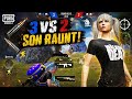 M416 &amp; AWM 3 vs 2  | PUBG MOBILE 