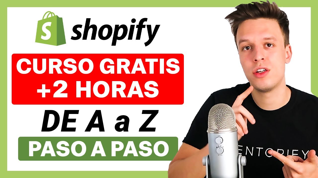 ⁣Curso GRATIS De Shopify | Cómo Crear Una Tienda Online Con Shopify Paso a Paso 2022