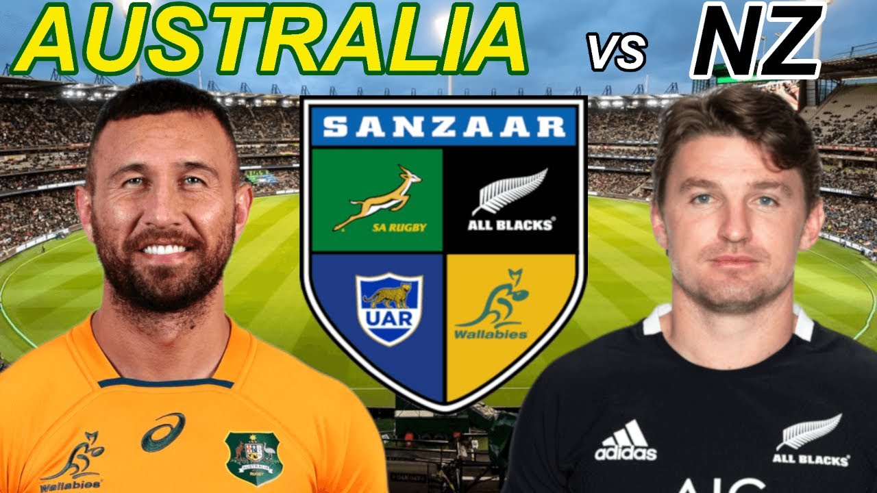 WALLABIES vs ALL BLACKS Rugby Championship 2023 Live Commentary