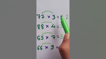 multiplication short trick #maths #shorts #education #mathstricks #puzzle