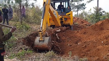 Jcb 3dx super vs tree root
