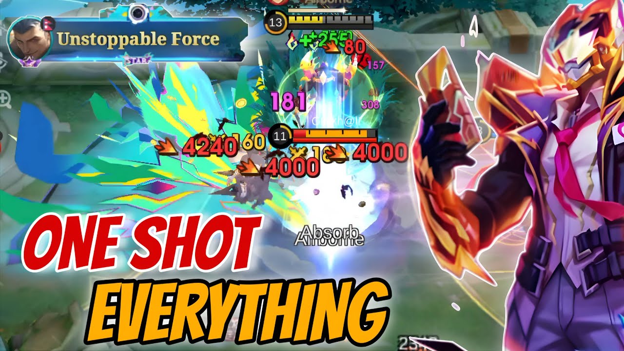 Боевой топор Фредринн Один выстрел Все!! Мобильные легенды