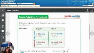 Spanish 1 Noun Adjective Agreement 1.2
