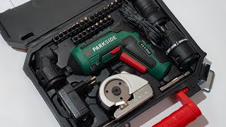Parkside Cordless Screwdriver PAS 4 C4 - Unboxing and Test