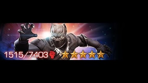 MARVEL : Contest of Champions I GOT A 4* BLACK PANTHER (CIVIL WAR) LEVELING HIM UP PART 3 MUST WATCH
