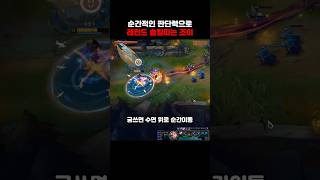 순간적인 판단력으로 레전드 솔킬따는 조이