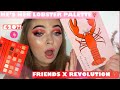 🦞FRIENDS X REVOLUTION🦞//HE’S HER LOBSTER EYESHADOW PALETTE🦞//FIRST IMPRESSIONS🦞//MISSECBEAUTY🦞