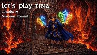 Lets Play Tibia Hellgate To Draconia Tower? Keys, Elder Beholders Getting Lost