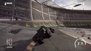 Destroying tiny car's in wreckfest