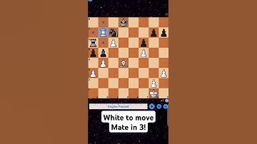 Chess Puzzle!#chess#shorts