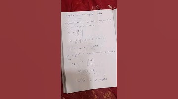 Singular and non singular matrix //matrices //determination //determinant / / subscribe  channel