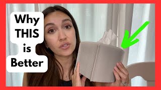Tissue Box Cover Holder Square with Bottom Belt Review