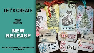 Creating Rustic Christmas Tags with My New Stamp Sets | Yuletide Dreams + Collab Update