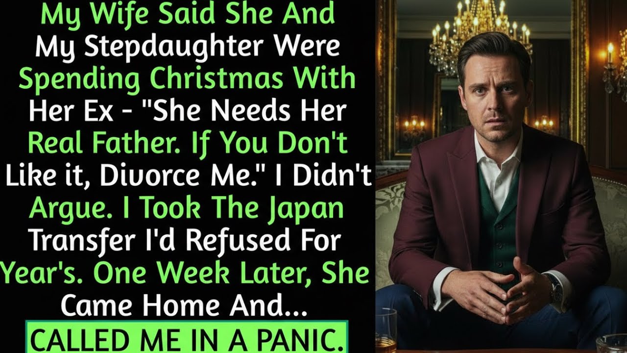 My Wife Said I Was Just a ‘Stepdad’ — So I Walked Away… Then Her Life Fell Apart
