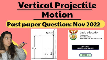 Vertical Projectile Motion Exam Question November 2022