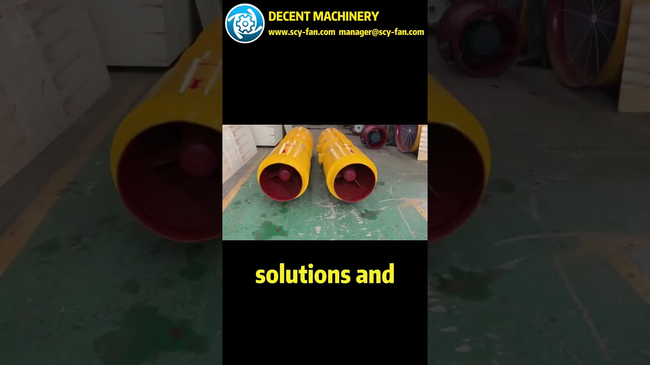 Why Choose Decent Machinery’s Mining Fans for Underground Safety