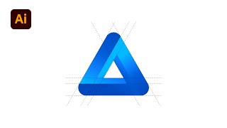 Logo Design Tutorials  Impossible Triangle in Adobe Illustrator cc