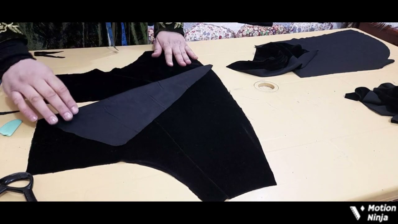 تفصال وخياطه فستان،موديل ابو اللفه والياخه الردن بزمه موديل روعه ❤️‍🔥❤️‍🔥