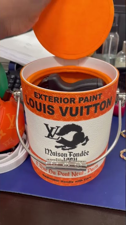 Authentic LOUIS VUITTON LV paint can M81590 Bag #M81-590-A00-0000