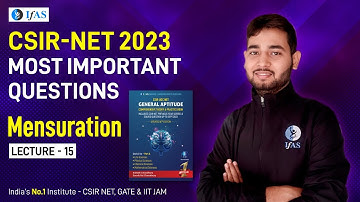 MENSURATION GENERAL APTITUDE FOR CSIR NET | IFAS