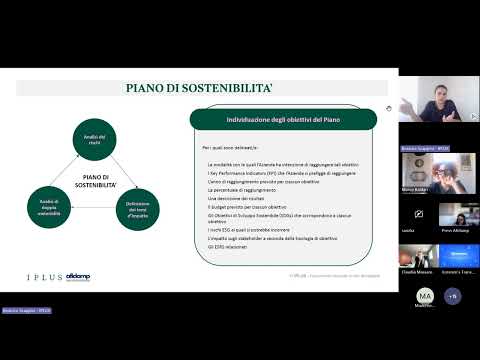 Il Piano di Sostenibilità strumento strategico per la continuità del business