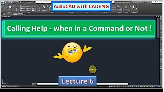 How to Find Help When in Command or Not | AutoCAD with CADENG | Whatsapp Status