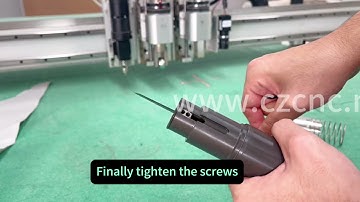 How to Install and Operate Oscillating Knife Cutting Machine  - Pneumatic knife