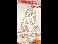 白紙から「イレブン」へ | 『ストレンジャー・シングス』アート #strangerthings #eleven #sketching