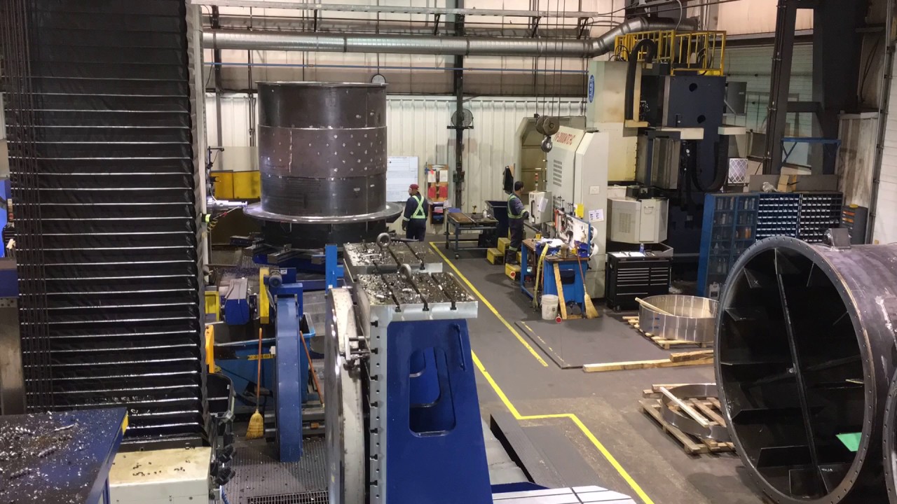Industrial Machine & Mfg. Inc. Large Machining YouTube