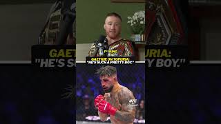 Gaethje called Ilia a “pretty boy.” #UFC #MMA #JustinGaethje #UFCWhiteHouse #IliaTopuria