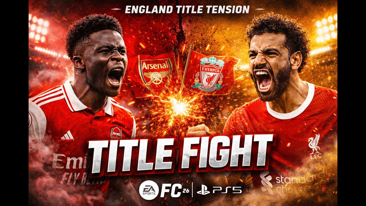 Title Race Turns Brutal 😤 | FC 26 PS5 Arsenal vs Liverpool