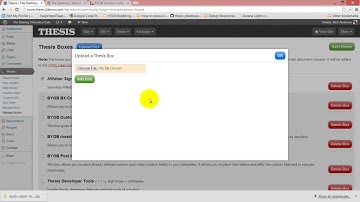 BYOB Simple Footer Widgets for the Thesis Classic Responsive Skin