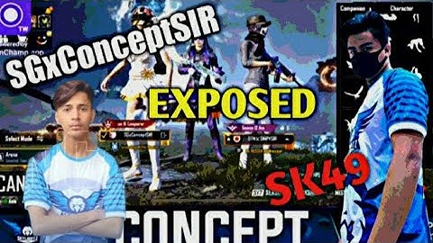 SGxConceptSIR Very Angry | Exposing SK49 | Big Controversy In Nepal Gaming Community | Pubg Nepal