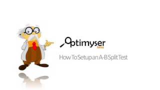 A-B split testing with Optimyser