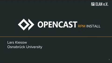 Installation via Package Repository